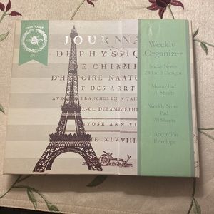NEW Weekly Organizer Journal Set - Paris Design